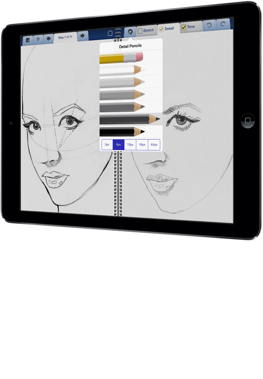 Screenshot of application